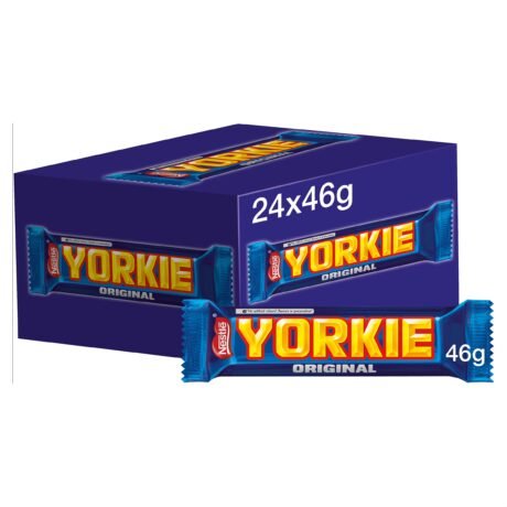 Yorkie Milk Chocolate Bars Multipack. 24 x 46 g 24 Count (Pack of 1) 46g 3 Pack